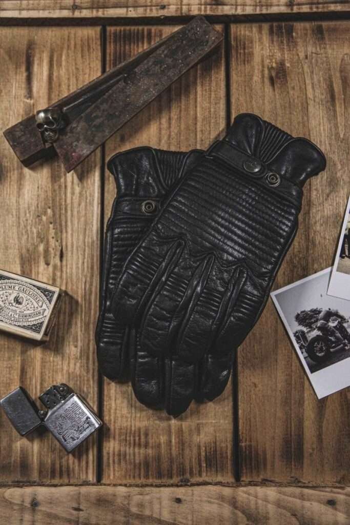 Leather Motorcycle Gloves